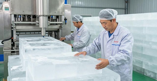 降溫大冰塊廠家哪家靠譜？良臣制冰廠直供批發(fā)