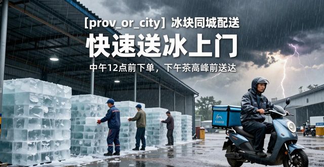杭州冰塊同城配送 快速送冰上門