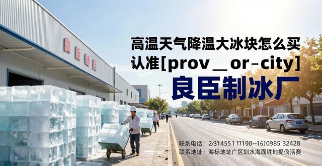 高溫天氣降溫大冰塊怎么買 認(rèn)準(zhǔn)杭州良臣制冰廠